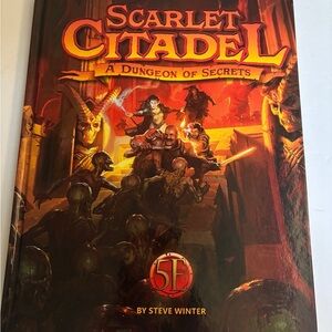 Scarlet Citadel A Dungeon of Secrets 5E Dungeons & Dragons DnD